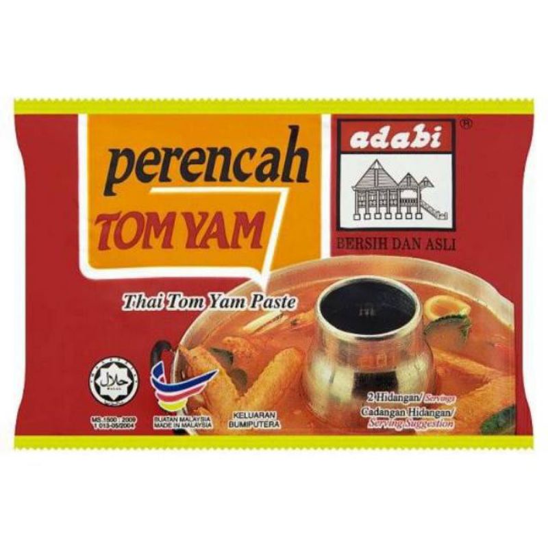 

Adabi Perencah Tomyam 40g / Tomyum Thailan / Bumbu