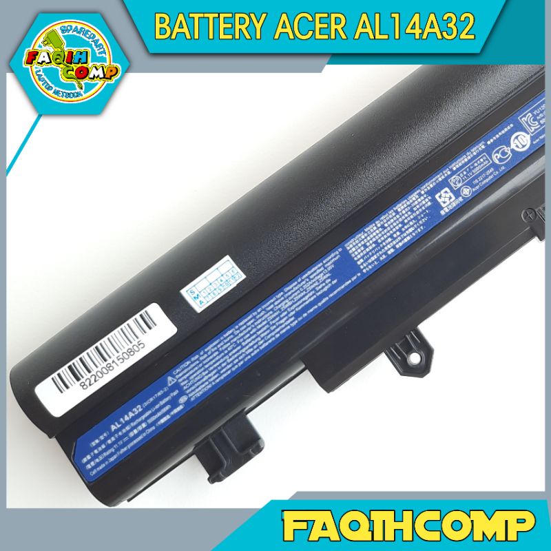 Baterai Original Acer Aspire E14 E5-471 E5-411 E5-421 E5-421G E5-471 E5-471G E5-511 E5-511G AL14A32