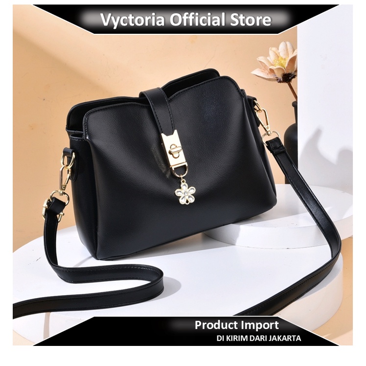 (COD) Vyctoria VOS5636 Tas Selempang Wanita Import Terbaru Promo BQ3165 JT551 LT1463 EL5636 3165 551 1463 5636