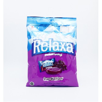 

Permen Relaxa Grape Mint 120Gr