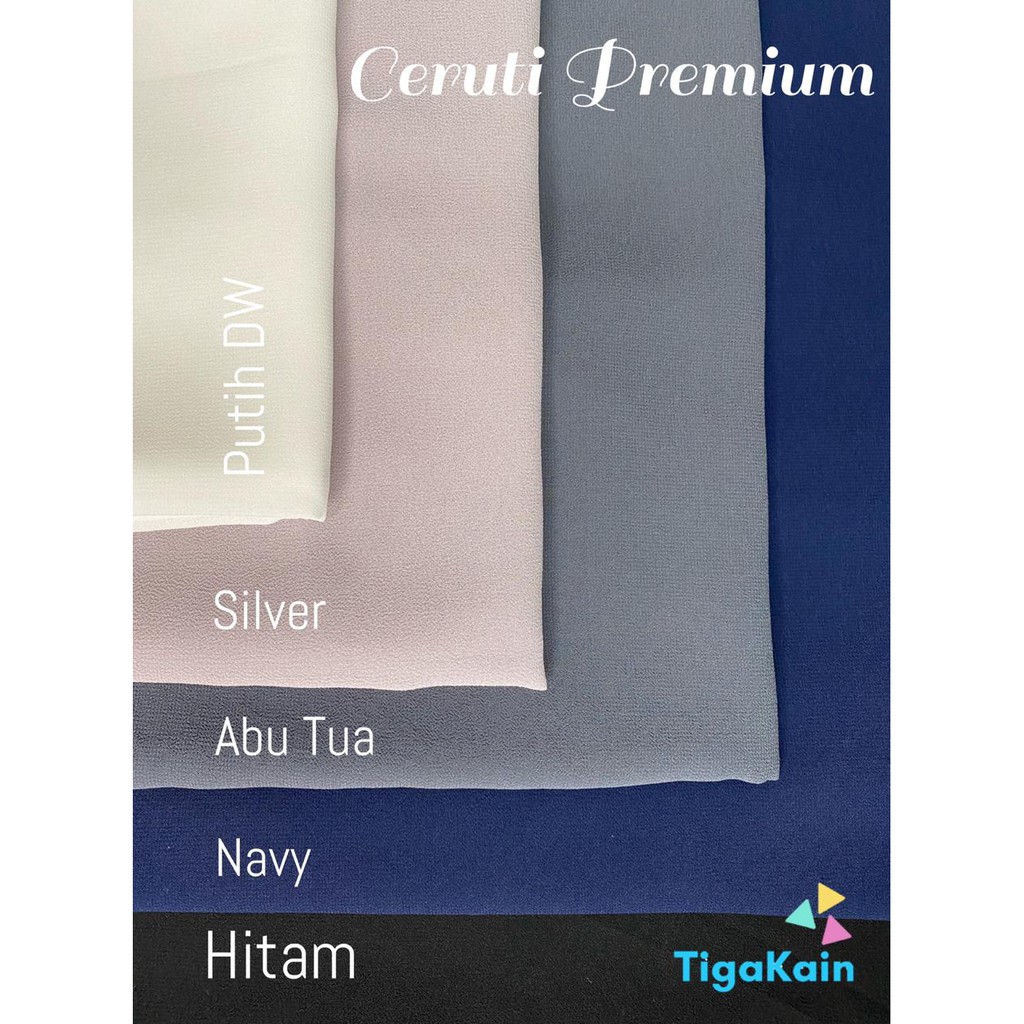 1 meter Kain Ceruti / Ceruty premium