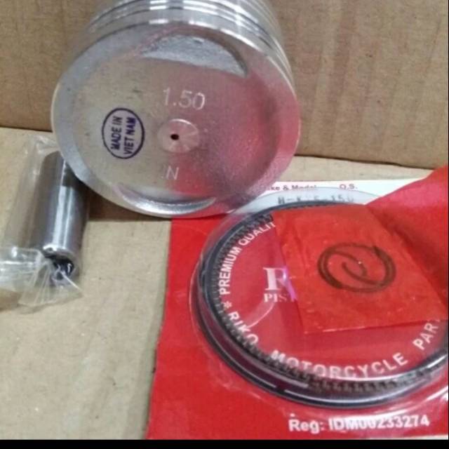 Piston kit megapro monoshock oversize 150