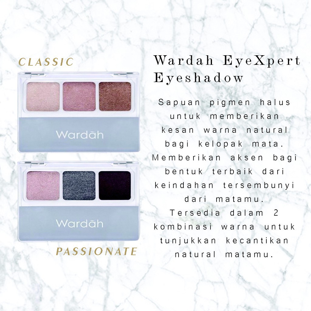 WARDAH EYEXPERT EYESHADOW 3.3GR