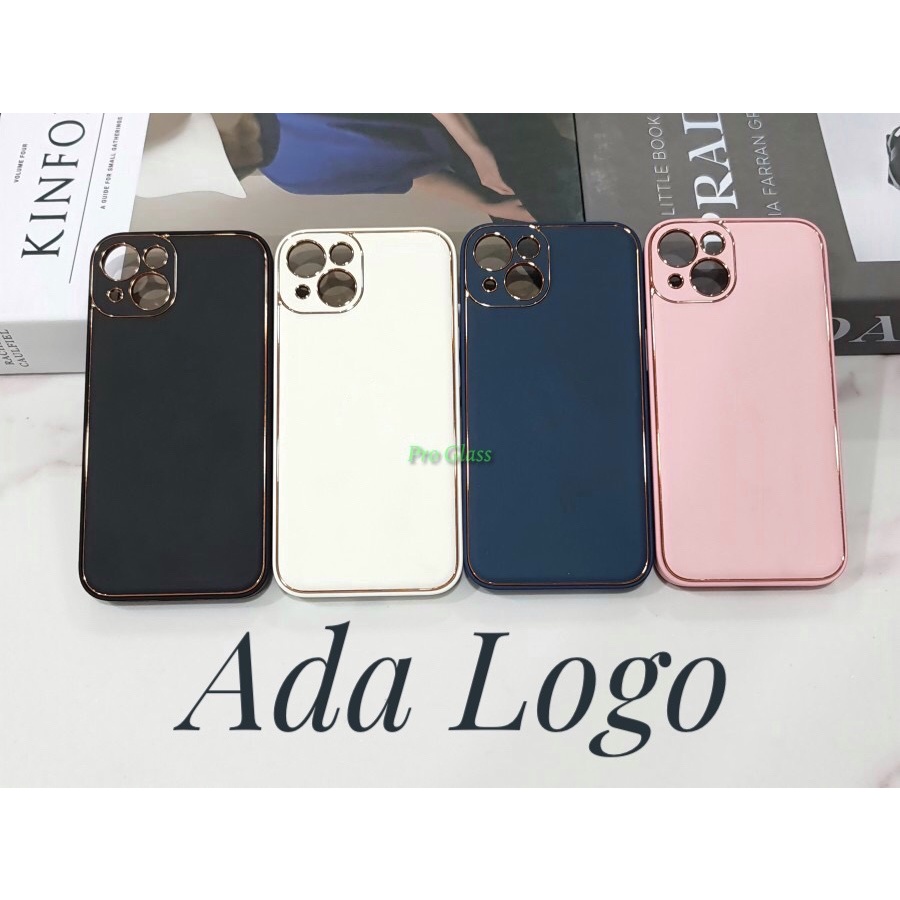 C210 For Iphone 11 / 11 PRO / 11 PRO MAX / 12 / 12 PRO / 12 PRO MAX / 13 / 13 PRO / 13 PRO MAX Premium Square Chrome Leather Case