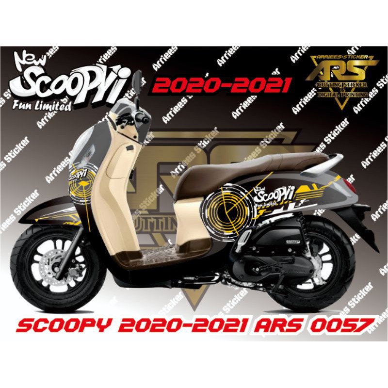 DECAL SCOOPY 2021 FULL BODY CUSTOM