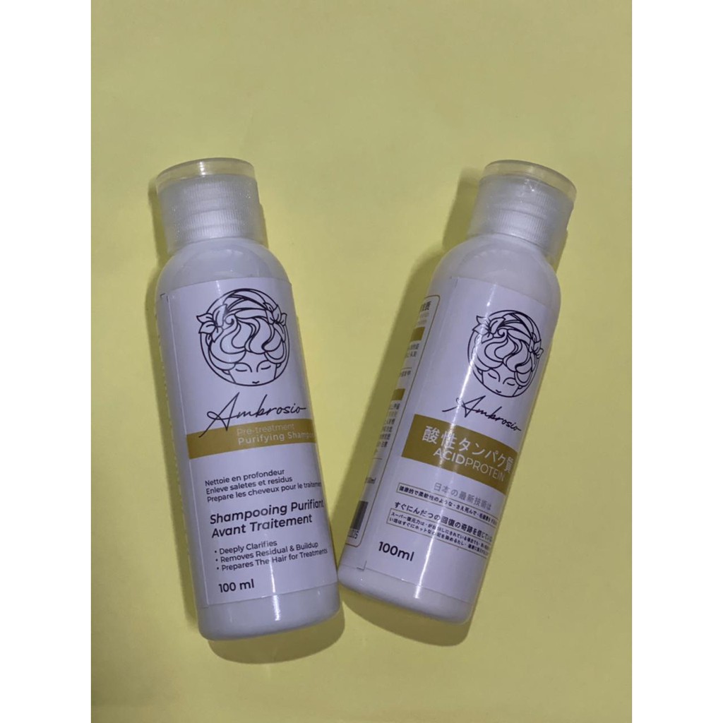 KERATIN - Damage Hair Treatment - Perawatan Rambut Rusak shampoo &amp; conditioner keratin