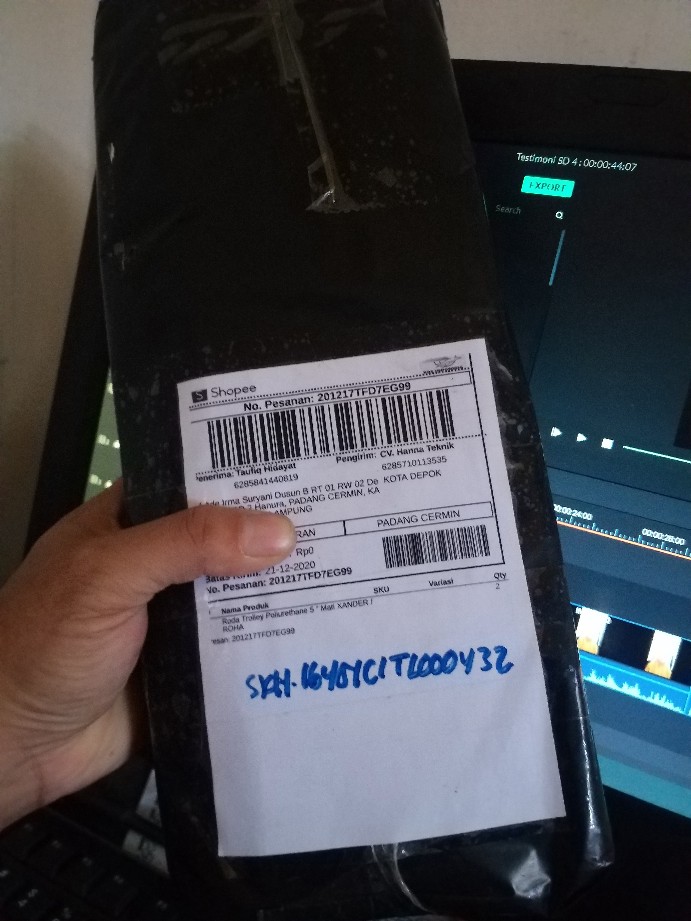 Roda Trolley Poliurethane 5  Mati Xander / Roha