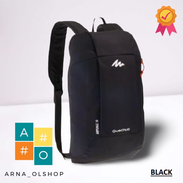 Quechua Tas Ransel Sepatu Sport Mini 10 Liter Anti air Resleting Best Quality Murah