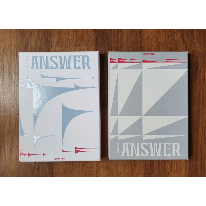 Album Only Enhypen Dimension : Answer versi Yet No (Fullset TANPA Photocard, Polaroid, Bookmark)