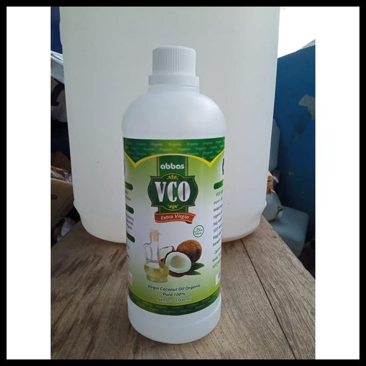 

VCO Virgin Coconut Oil Minyak Kelapa Murni 1 liter, 1000 ml Terbaik
