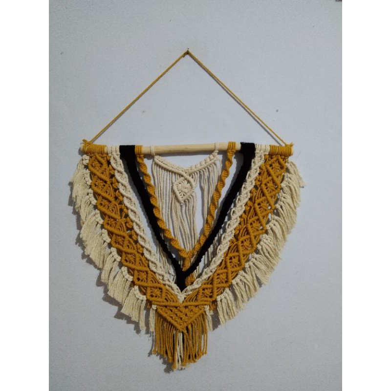 READY STOK) macrame Hiasan dinding / macrame wall hanging (HD 086)