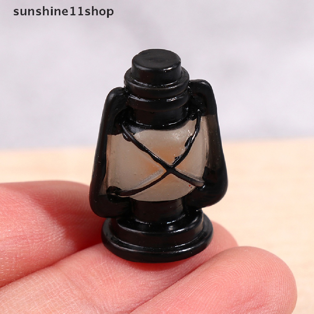 (SHO) Miniatur Lampu Minyak Skala 1: 12 Untuk Dekorasi Rumah Boneka