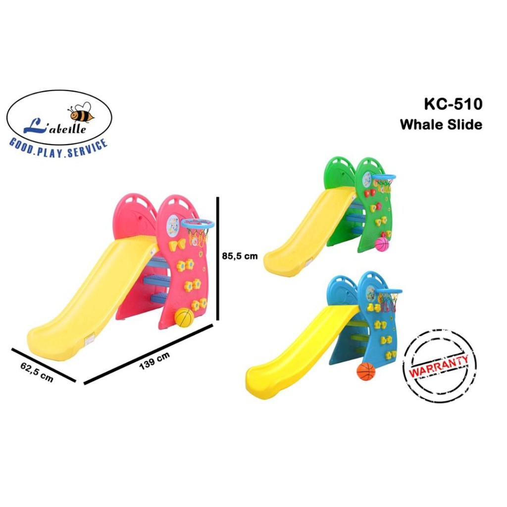 LABEILLE WHALE SLIDE KC-510 / LABEILLE / MAINAN PEROSOTAN ANAK