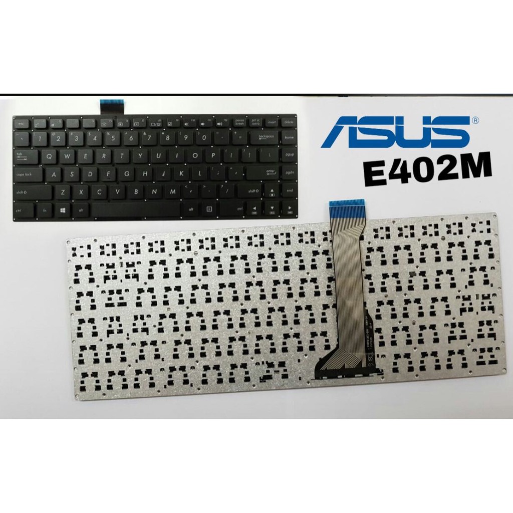 Keyboard Asus E402 E402M E402MA E402s E402SA Hitam