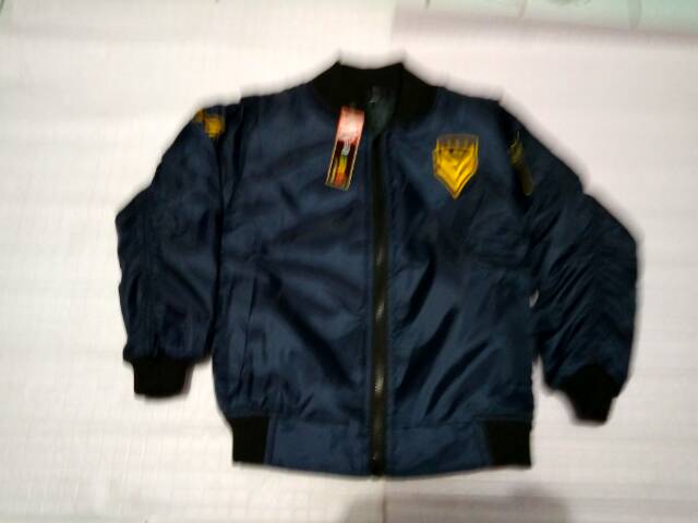 Jacket Bomber anak polos