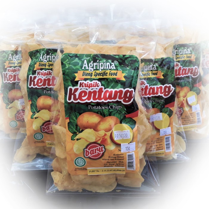 

TERBARU Keripik Kentang Dieng Agripina Khas Wonosobo