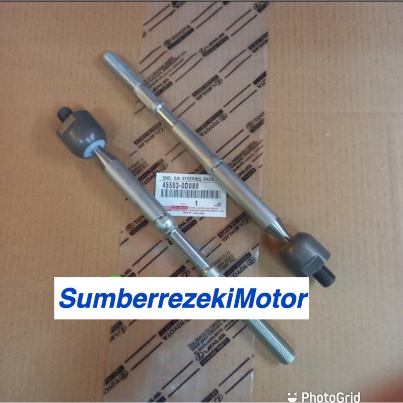 Rack end long tie rod toyota new vios gen2 limo yaris 2007 2008 2009 2010 2011 2012 2013  original