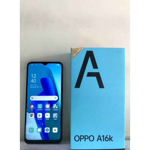 SECOND OPPO A16k 4/64gb WHITE