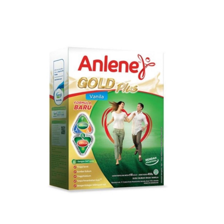 

ANLENE GOLD PLUS 600 GR VANILA/COKELAT