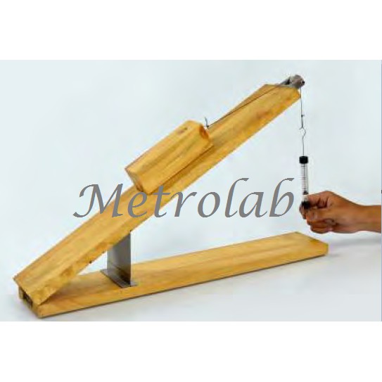 

Bidang Miring dengan Balok Peluncur (tanpa neraca pegas)