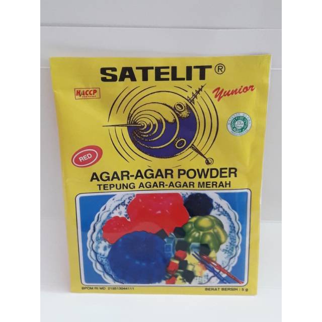 

Agar2 powder Merah Satelit