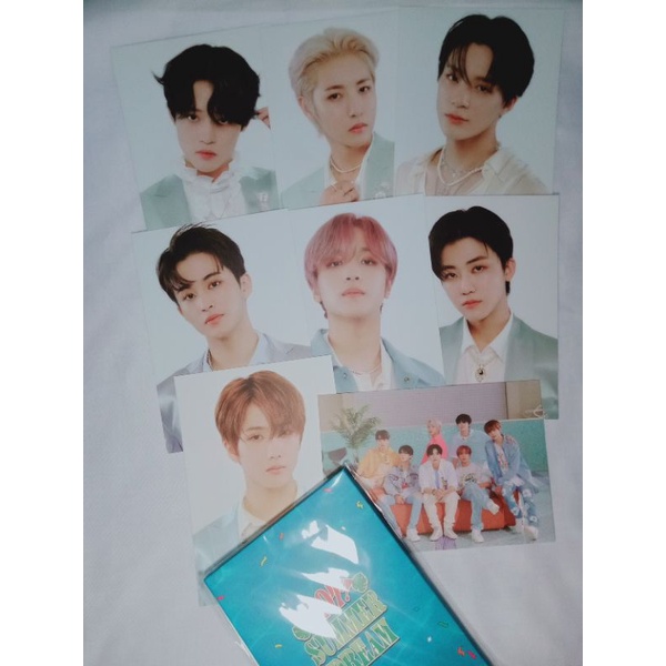 PELUNASAN SHARING POSTCARD BOOK HOT SUMMER DREAM JAEMIN JENO JISUNG RENJUN CHENLE MARK HAECHAN GRUP