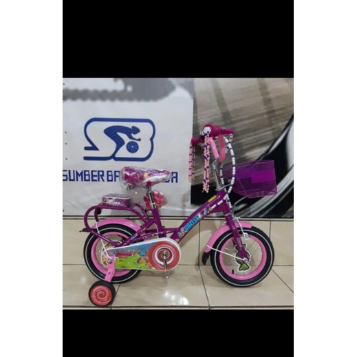 SEPEDA ANAK PEREMPUAN UNITED BRIONA 12 inch