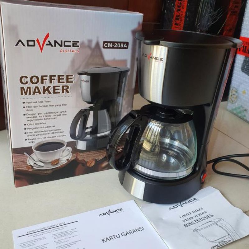 Advance Mesin Kopi Seduh Instant / Coffee Maker CM 208A