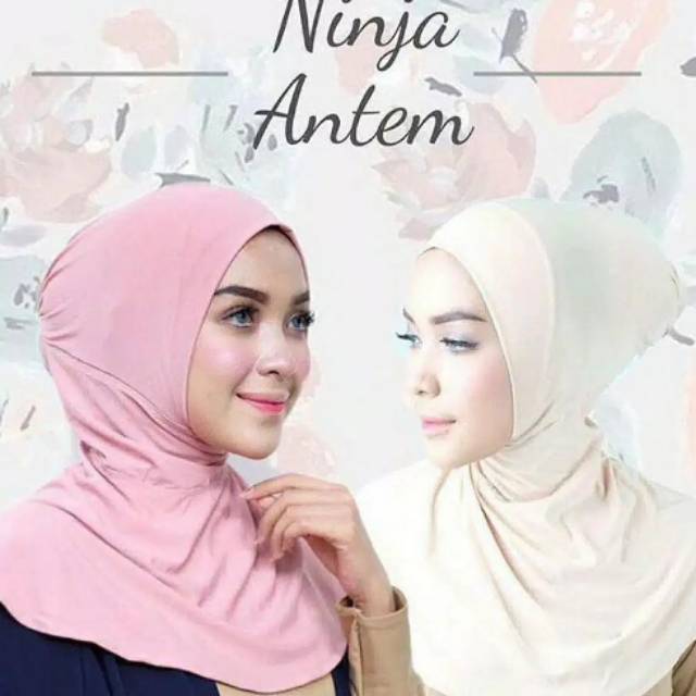 Ninja Ciput Inner Hijab Premium Resleting Antem