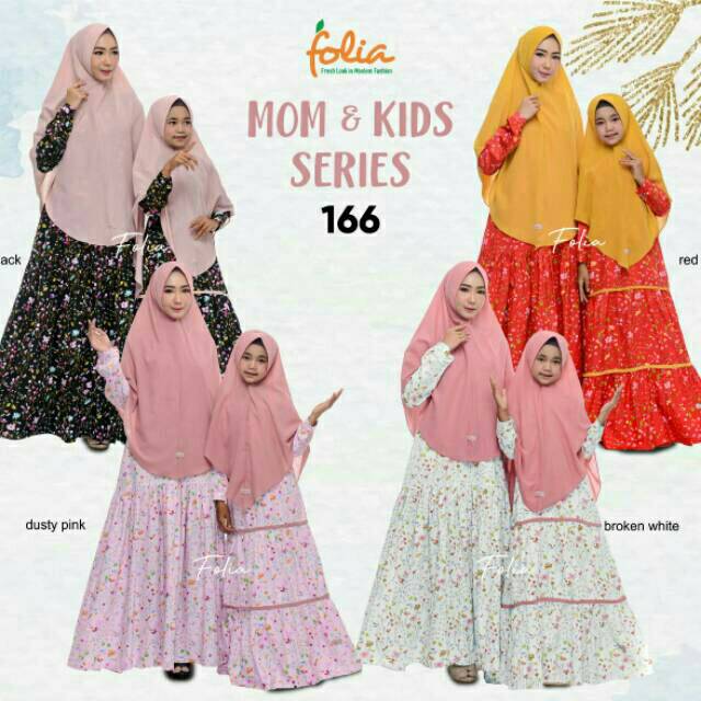 GAMIS FOLIA FG 166 BUNDA NANDA Set KHIMAR