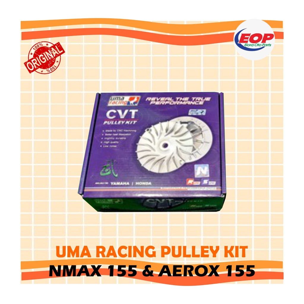 PULLEY KIT CVT UMA RACING NMAX 155, AEROX 155 ORIGINAL