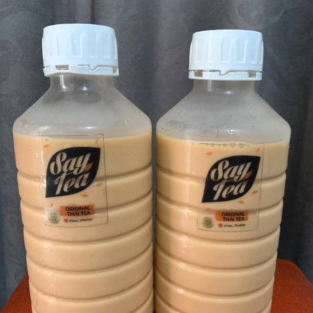 

Original thai tea size L