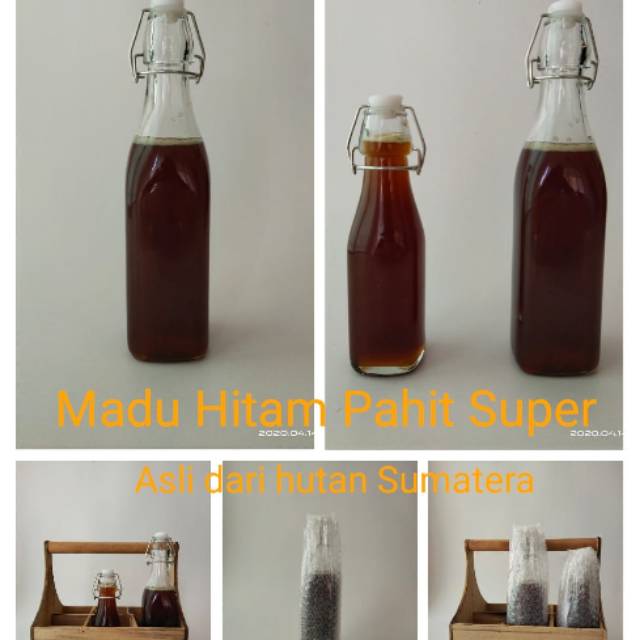 

Madu Hitam Pahit Super Asli Sumatera Bergaransi - 500 ml