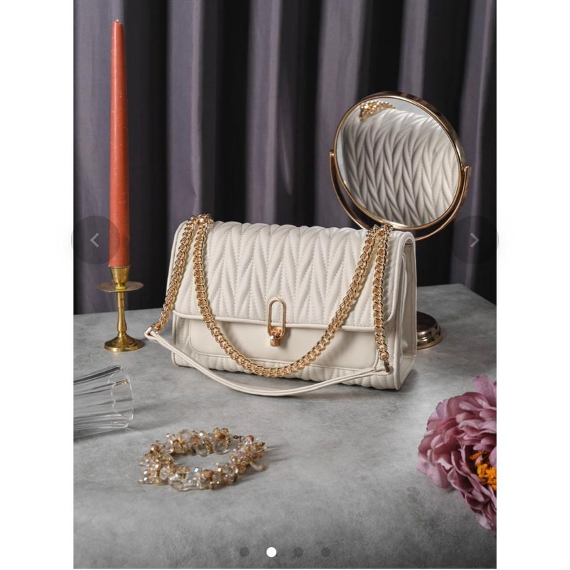 AMOUR BAG VANILLA, BLACK by local.id