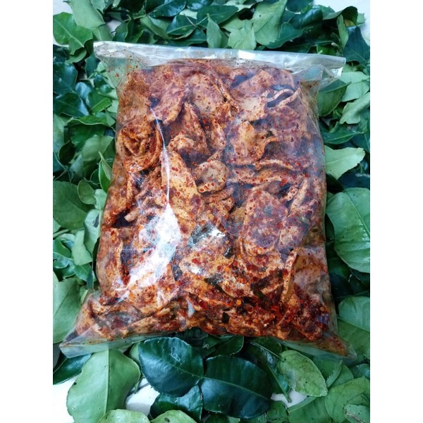 

BASRENG BASO goreng kripik extra pedas/original dengan daun jeruk isi 1 kg