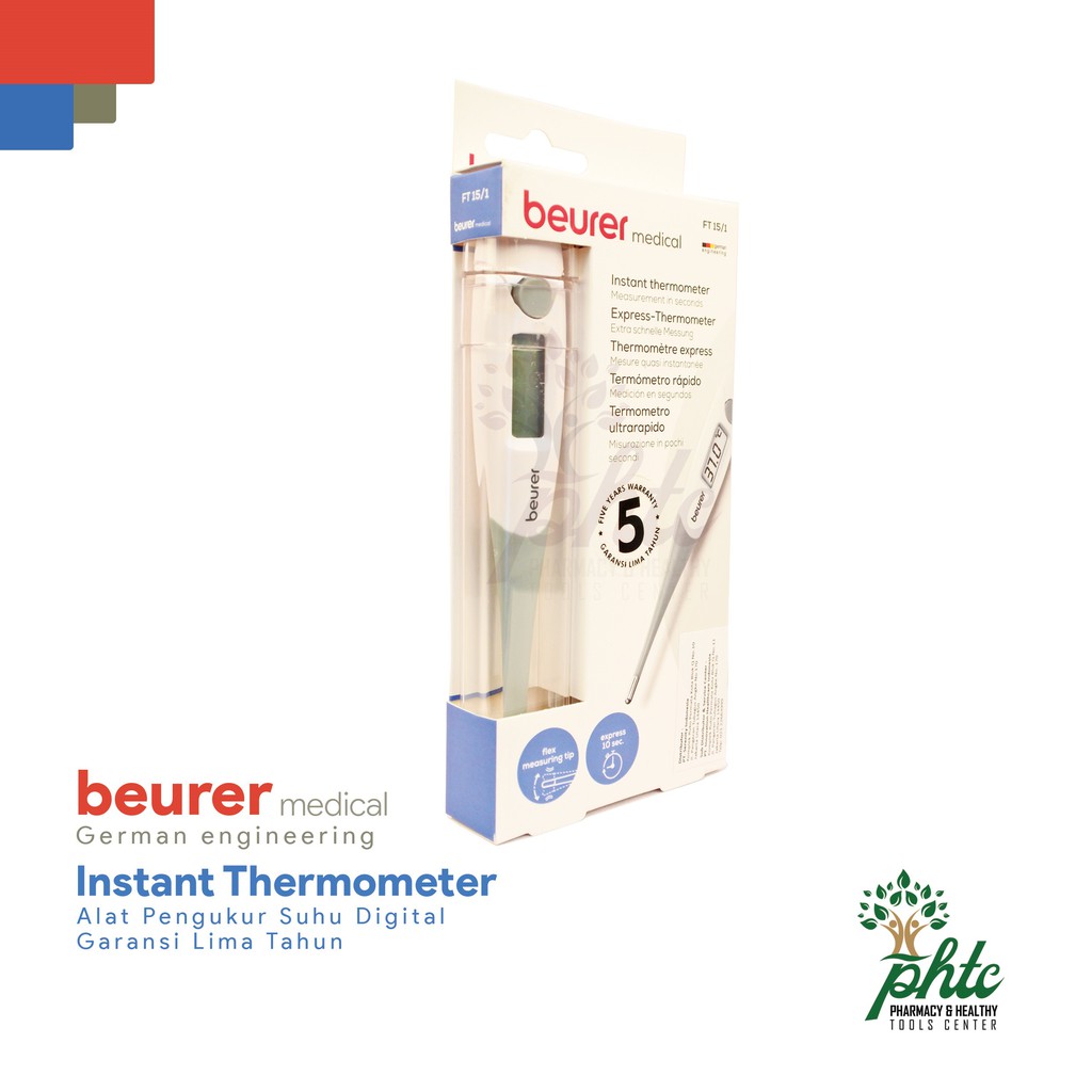 BEURER Termometer Digital Flexible FT15 l Thermometer FT15