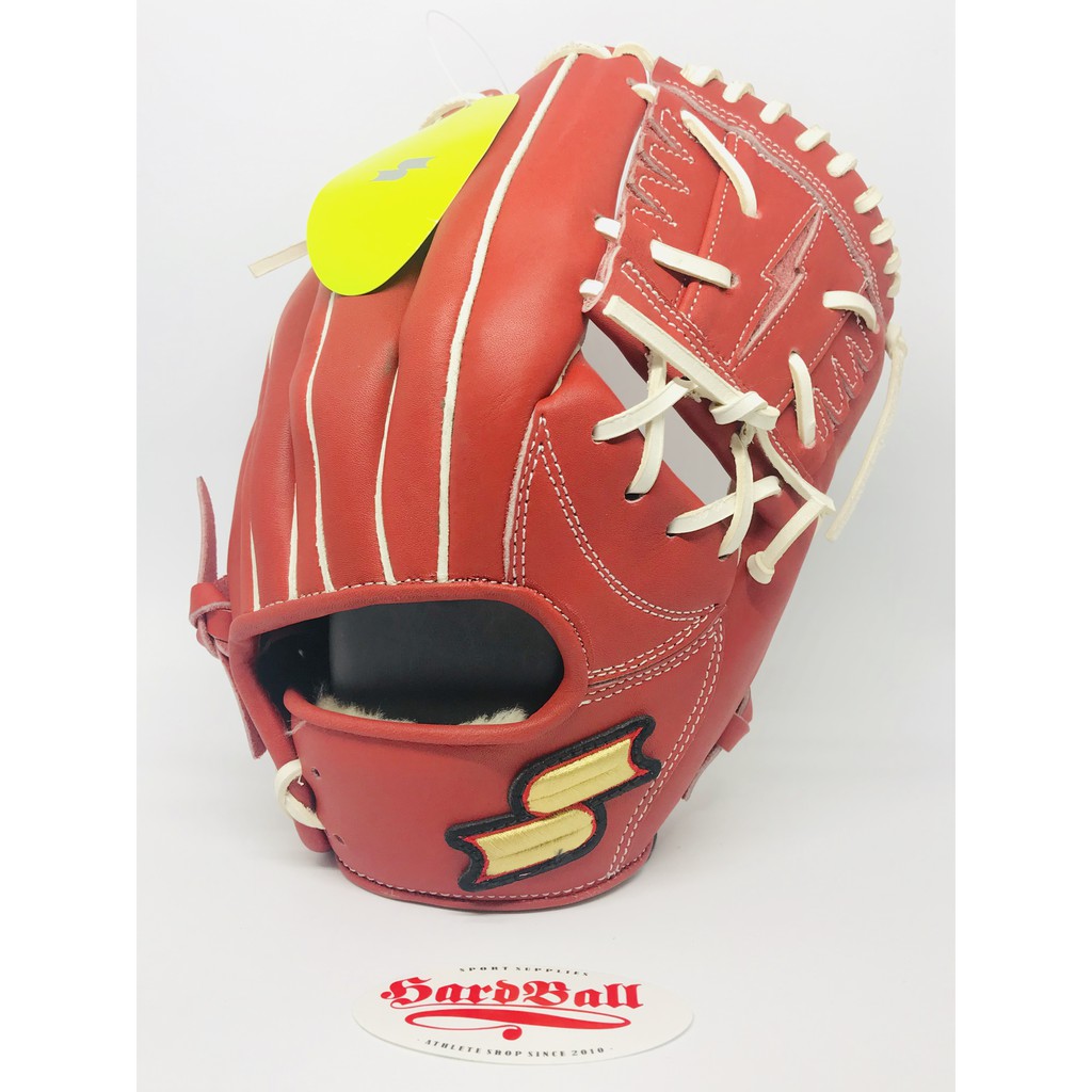 Glove Softball & Baseball SSK 11.5 Inch DWG663F20 Red Pro