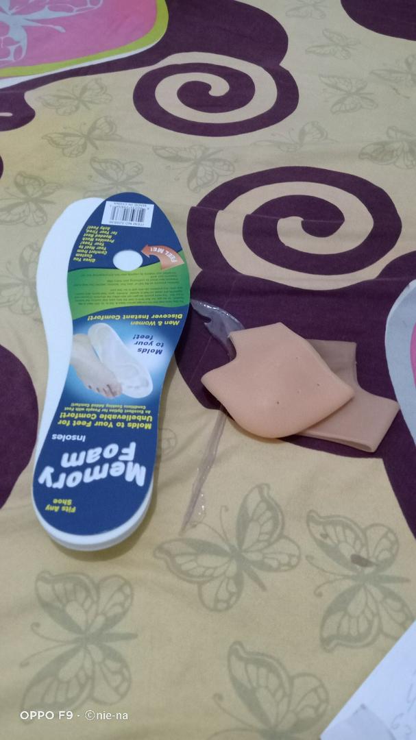 Pelindung Tumit Anti Slip Pengganjal Sepatu Insole Sepatu