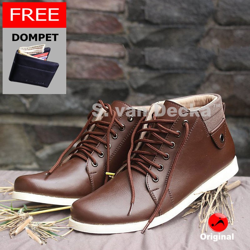 Sepatu Casual Pria Sepatu Kasual Boots Sepatu Casual Boot Sepatu Boot Bot Bots Pria D-RC022K