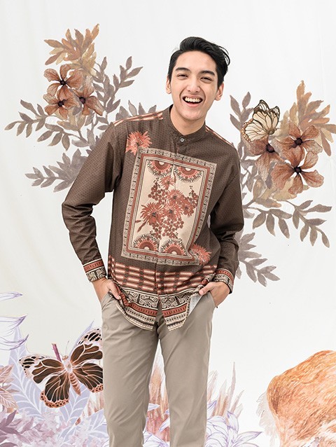 Abimana Shirt in Sunset - Klamby