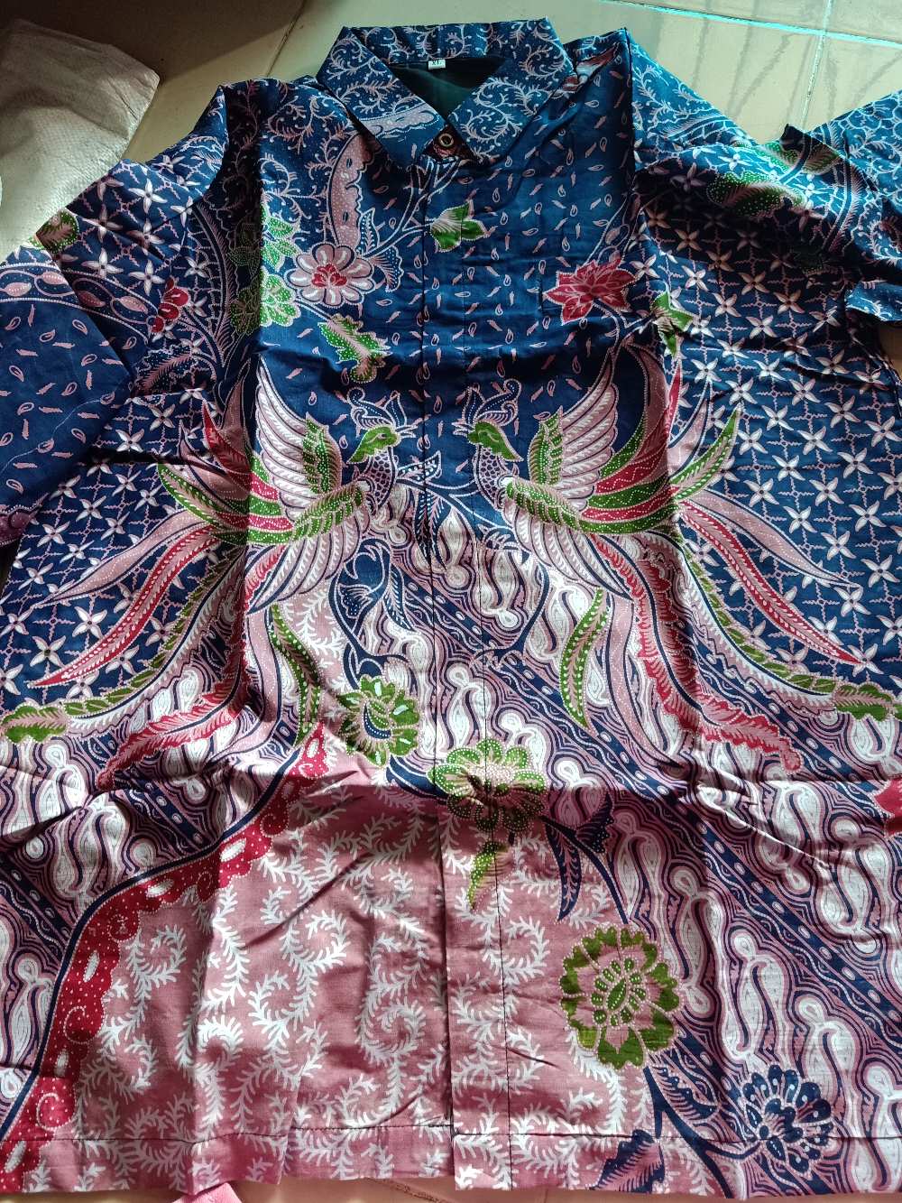 Batik Pria Sumitro Purple Full Furing Katun Halus Size M-xxl High Quality
