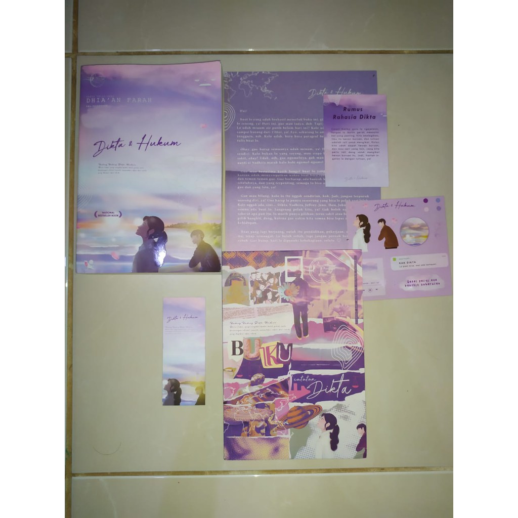 Novel Dikta dan hukum