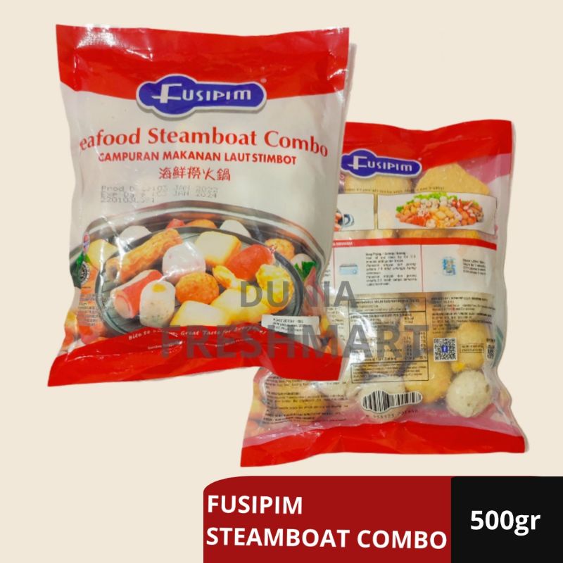 

FUSIPIM SEAFOOD STEAMBOAT COMBO 500GRAM MIX SHABU SET
