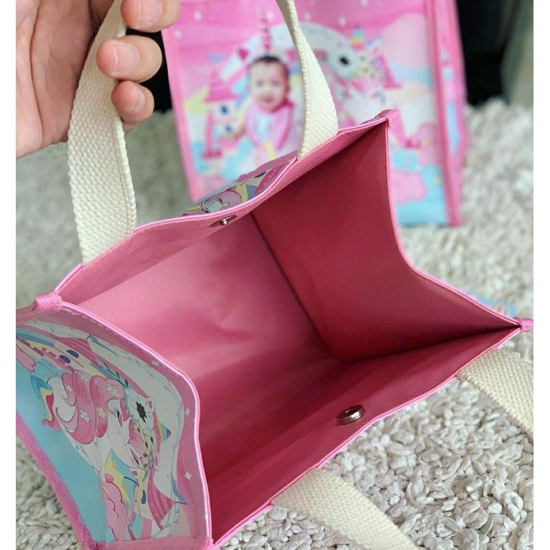 Tas ERICA BAG souvenir kwalitas $PREMIUM$ gambar printing.ukuran 20x15x20 harga 22.000