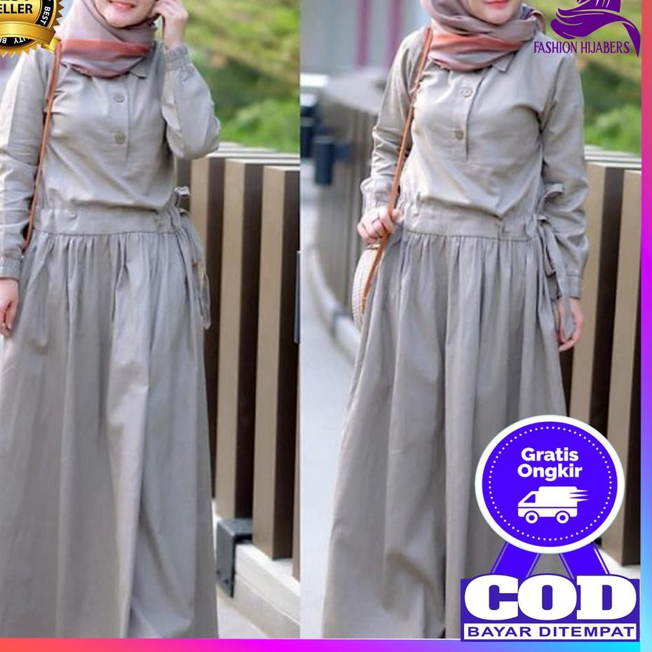 Import Terlaris Baju Gamis Remaja Terbaru 2021 Gamis Sar i Syari Remaja Wanita Kekinian Sandira Prem