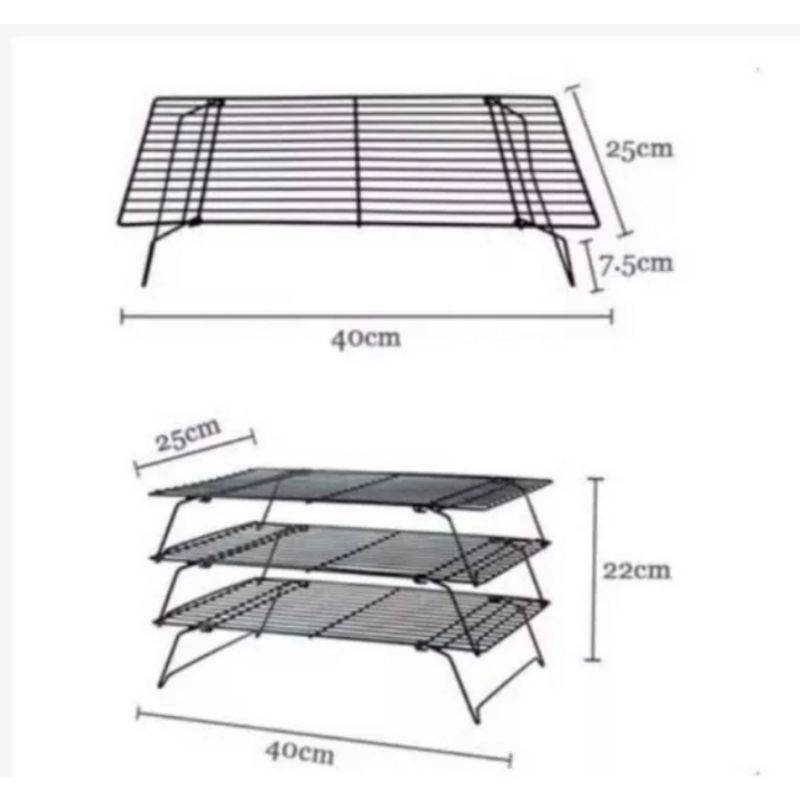 cooling rak 3 susun