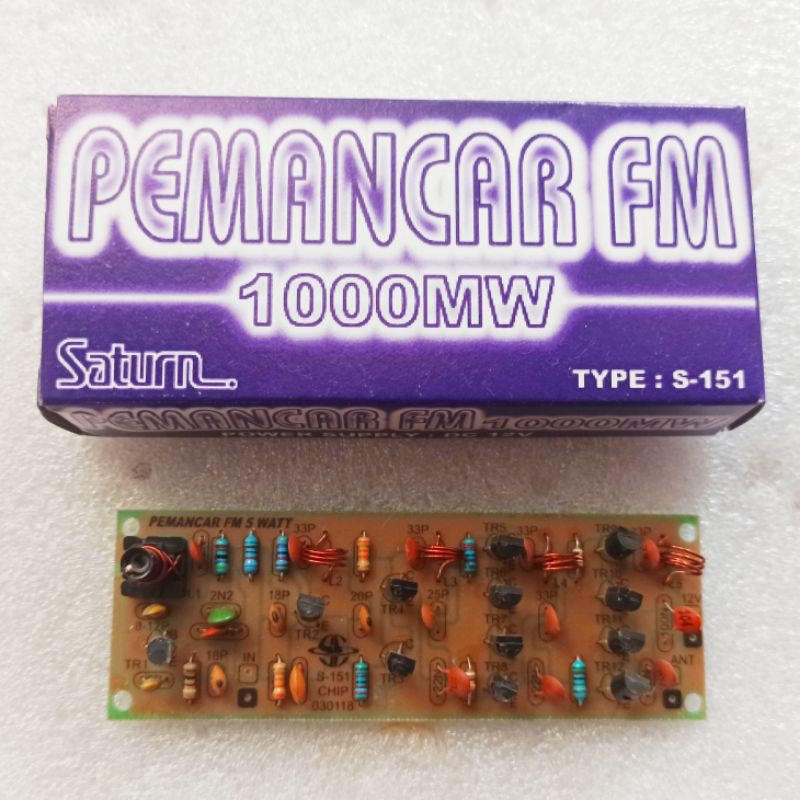 Pemancar Radio FM Fiber Satrun S-151