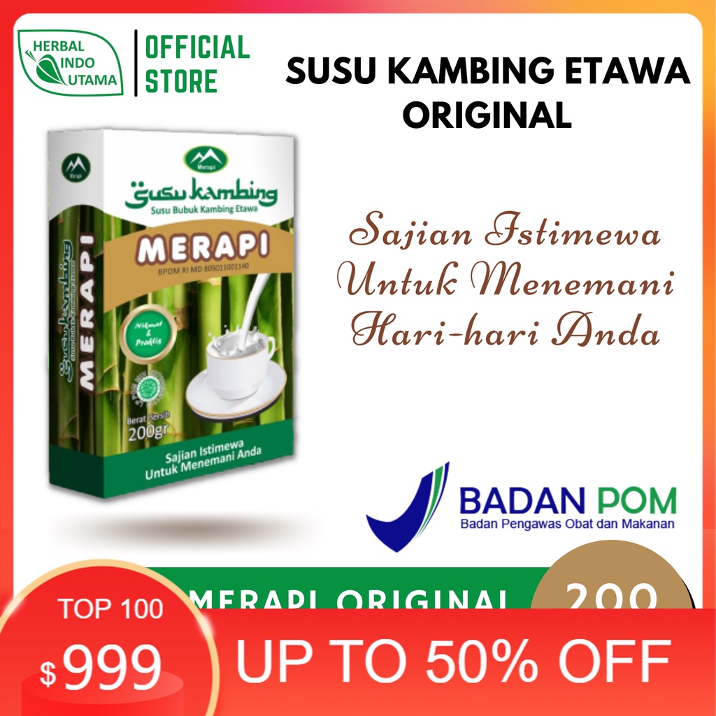 

Susu kambing Etawa Merapi Rasa Original