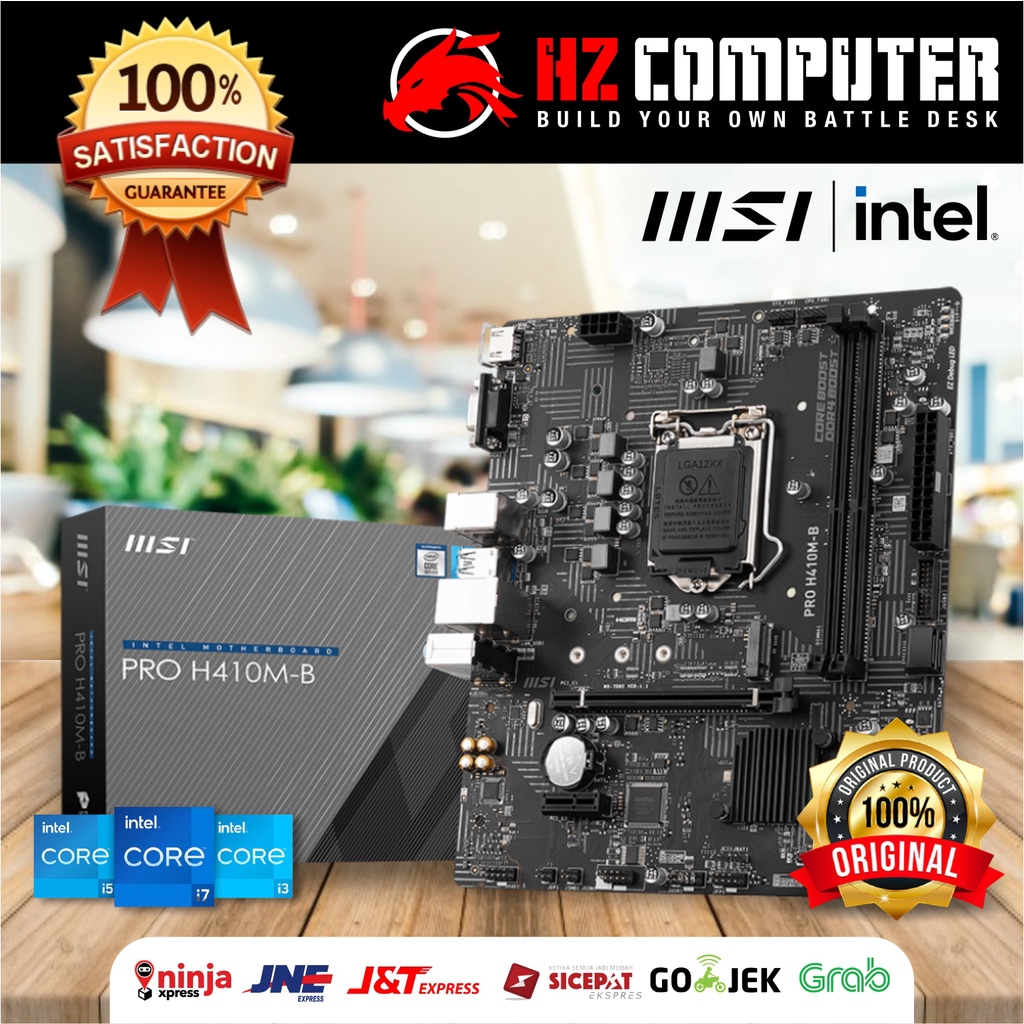 MSi PRO H410M-B - LGA 1200| DDR4 | Intel Generasi 10