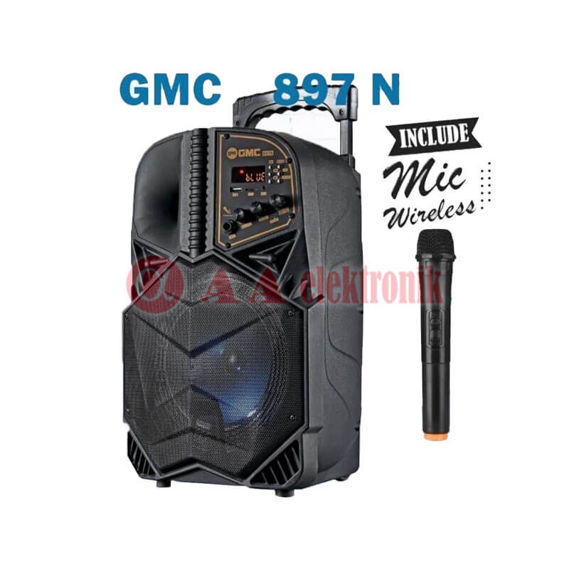 Speaker GMC 897N  (8 Inchi, 1 Mic)